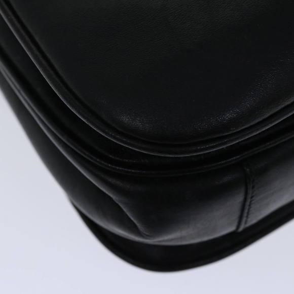 CELINE Hand Bag Leather Black Auth 68292 - Picture 14 of 16